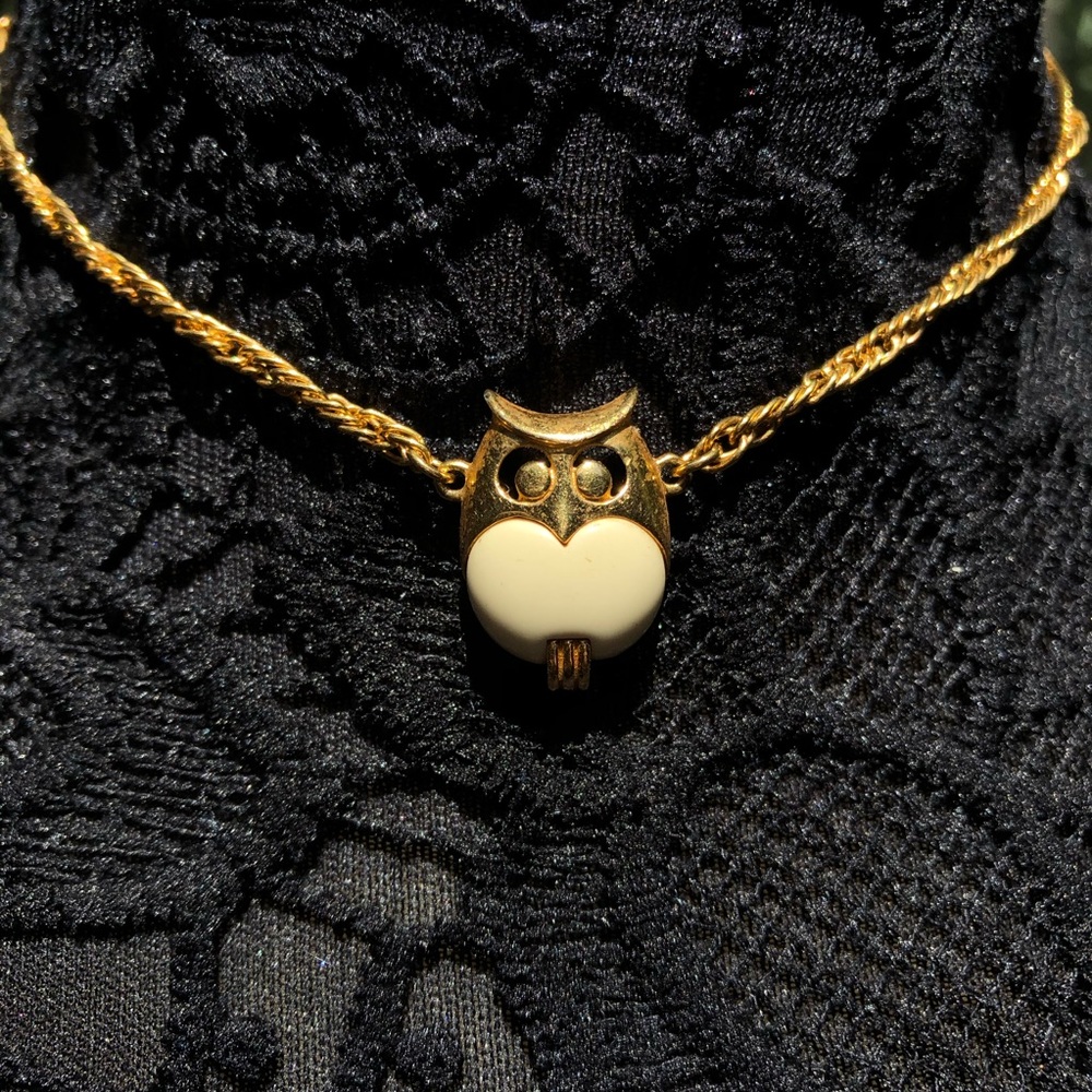 Vintage 60s/70s Trifari Owl Choker